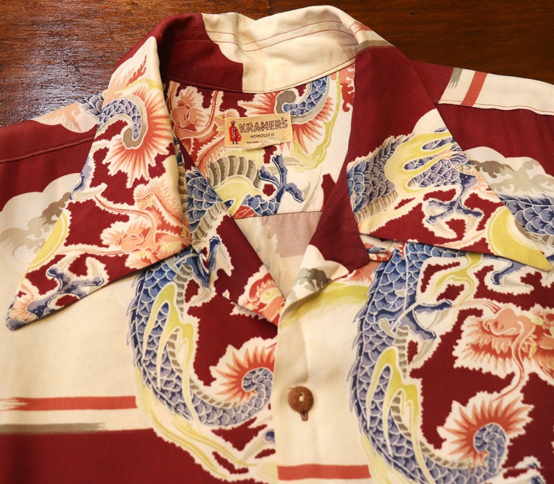 1940s HAWAIIAN SHIRT , Size XL