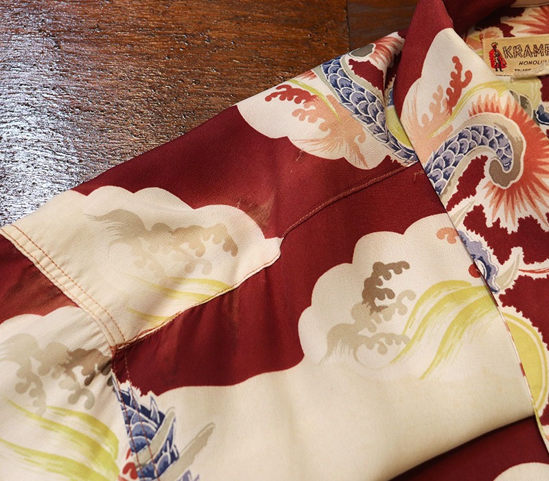 1940s HAWAIIAN SHIRT , Size XL