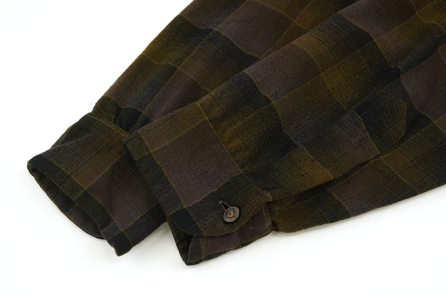 50'S PENDLETON PLAID BOARD SHIRT (SIZE.MEDIUM)