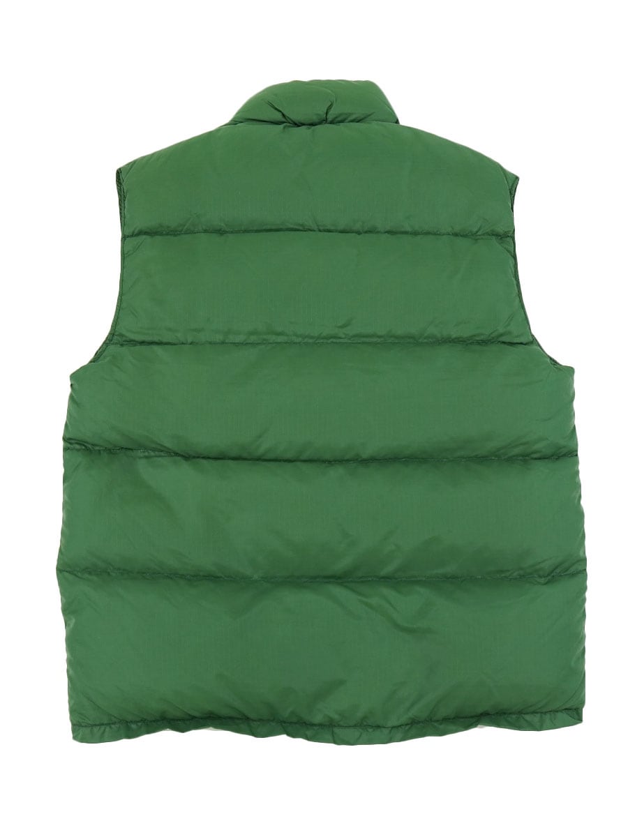 70's Frostline 2ポケ リップストップ ダウンベスト グリーン 表記(M