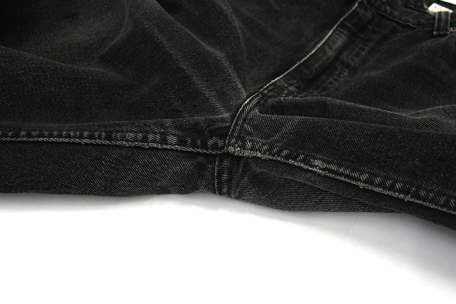 80's Levi's 517 ブラック デニムパンツ ヒゲ落ち 表記(33x34) USA製