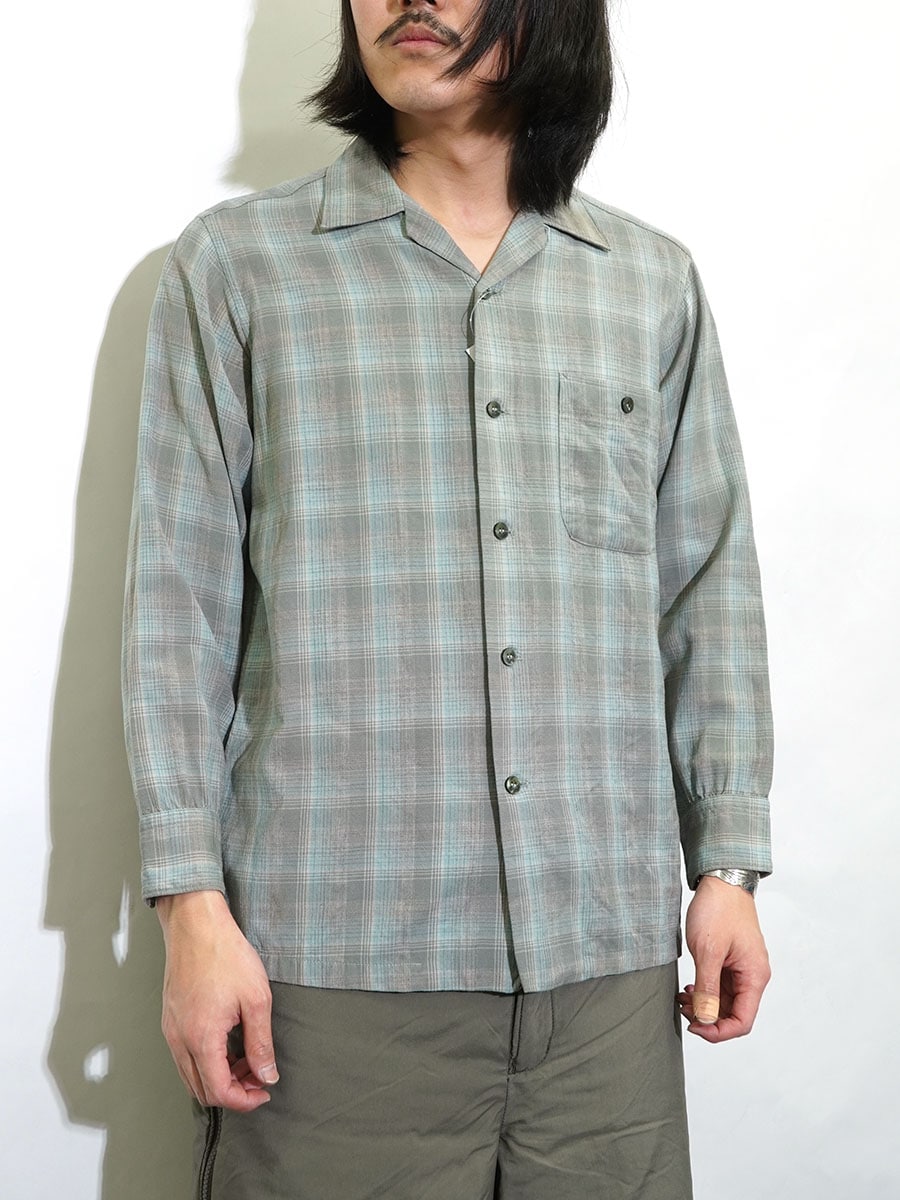 60's SIR PENDLETON 好配色チェック ウールシャツ 表記(M) | NEW ITEM