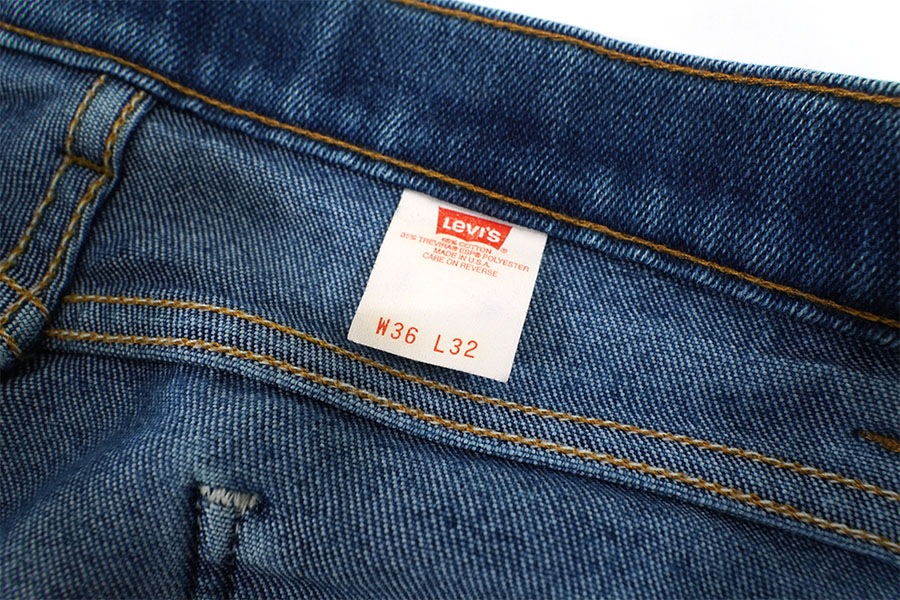 90's Levi's ACTION JEANS ストレッチ デニムパンツ 良雰囲気 表記(36x32) USA製