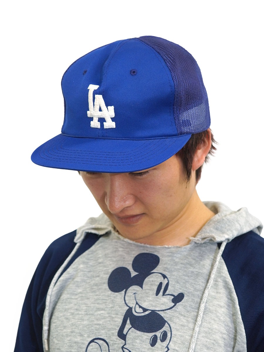 80's SPORTS SPECIALTIES CORP. ''ロサンゼルス・ドジャース'' メッシュキャップ ブルー 表記(OSFA)