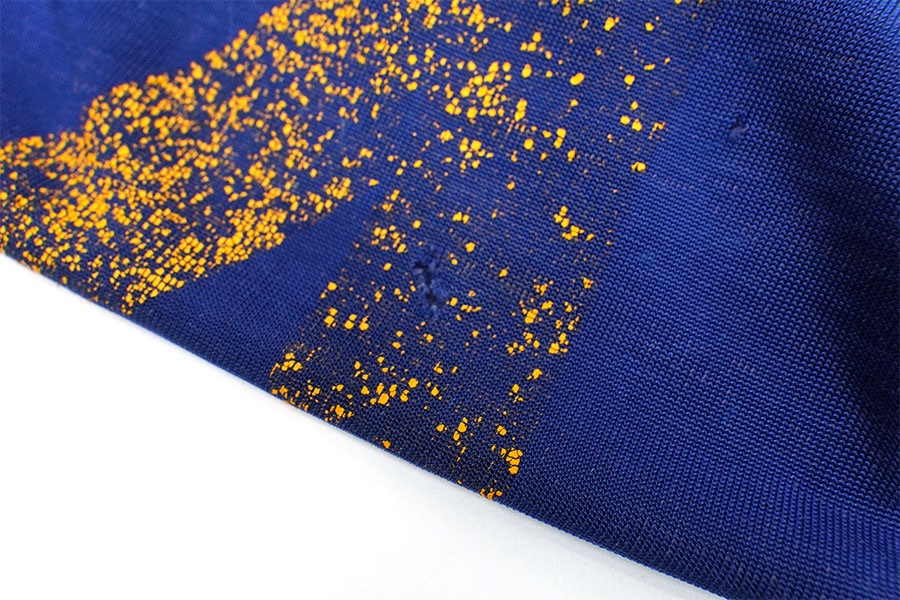 70's チャンピオン ''#80'' 両面プリント ナイロンフットボールTシャツ 表記(XL)