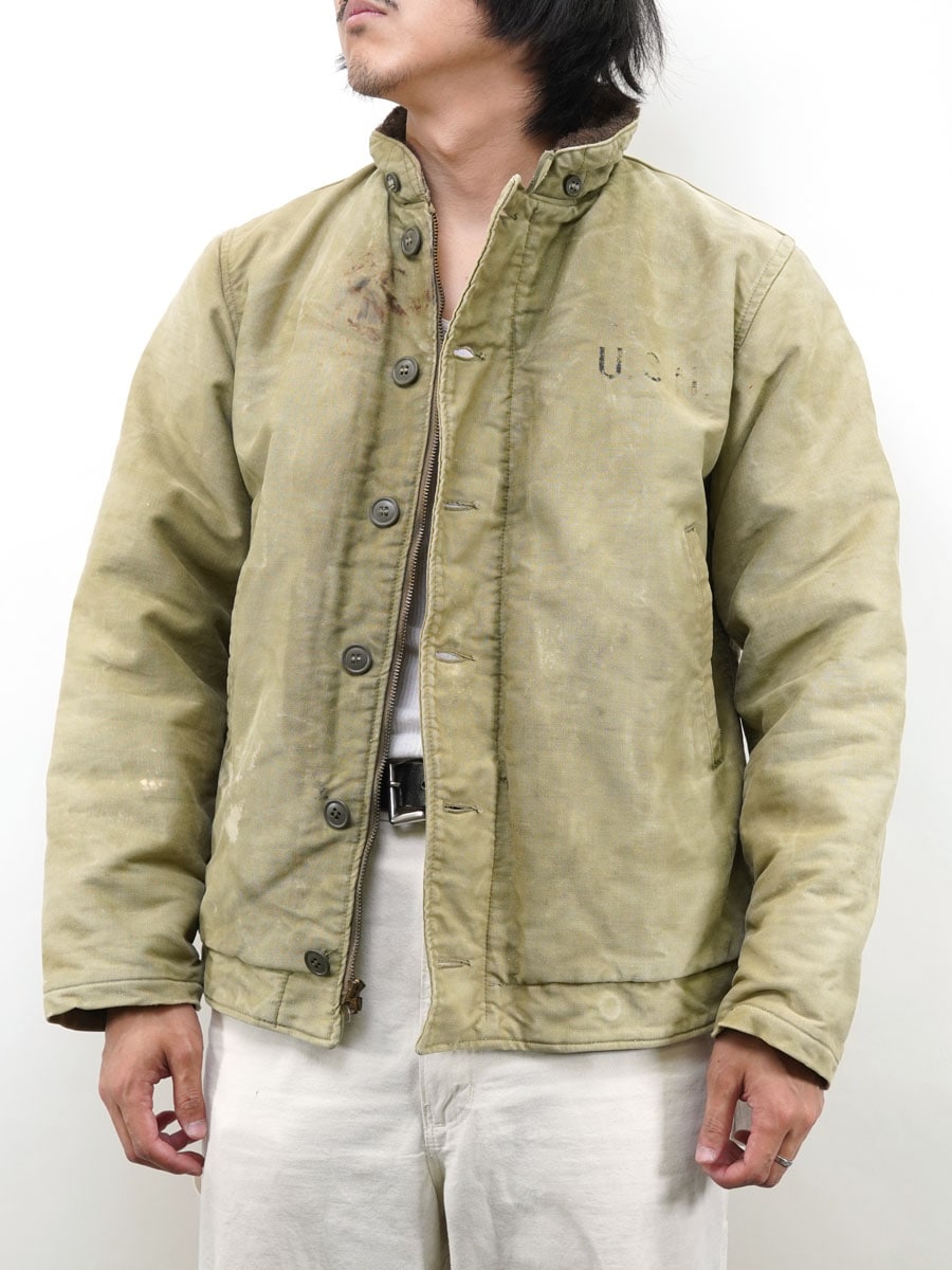 40's U.S.NAVY N-1 デッキジャケット 表記(38) | NEW ITEM