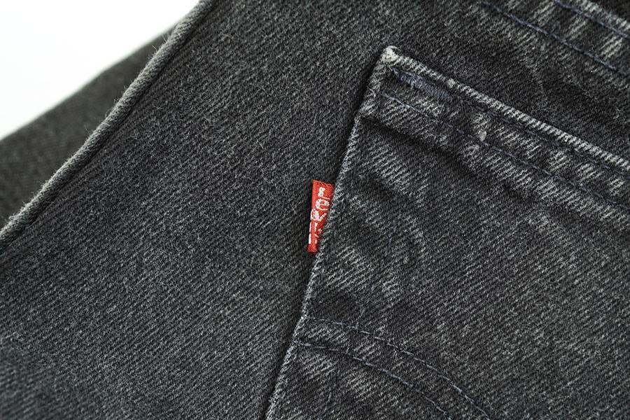 90's Levi's 505 ブラック デニムパンツ 表記(36x32) USA製