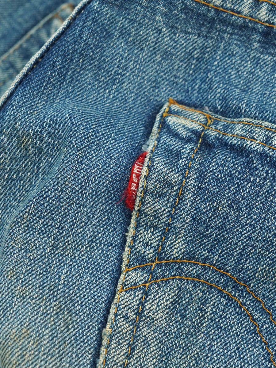 60's Levi's 502 BIG-E ウエストシングル デニムパンツ 良雰囲気 実寸