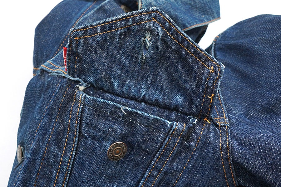 60's Levi's 71205 BIG-E デニムジャケット 濃紺 実寸(38位) | NEW