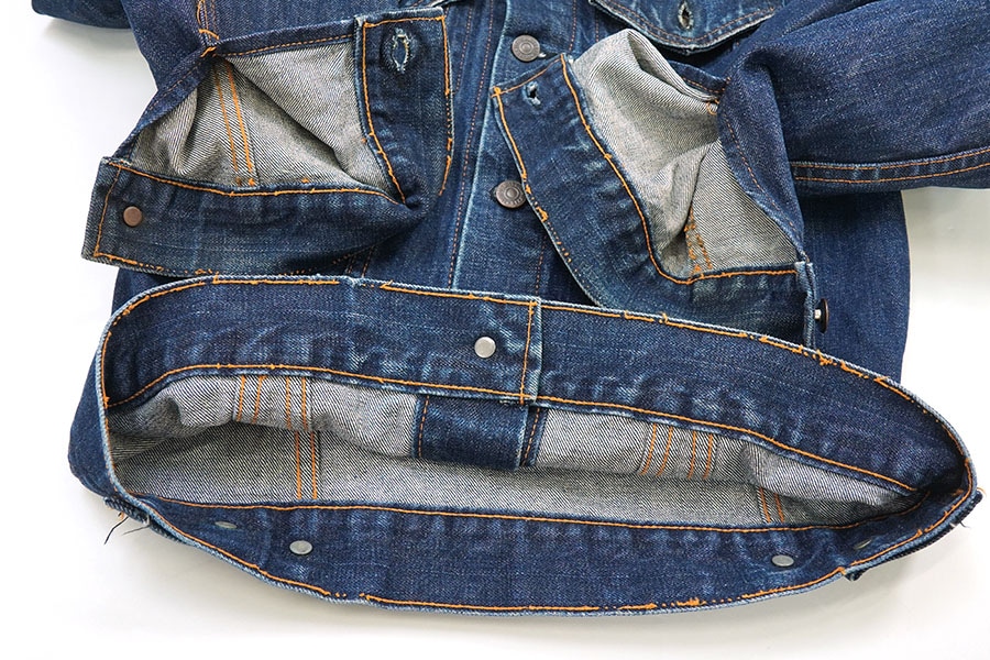 60's Levi's 71205 BIG-E デニムジャケット 濃紺 実寸(38位) | NEW