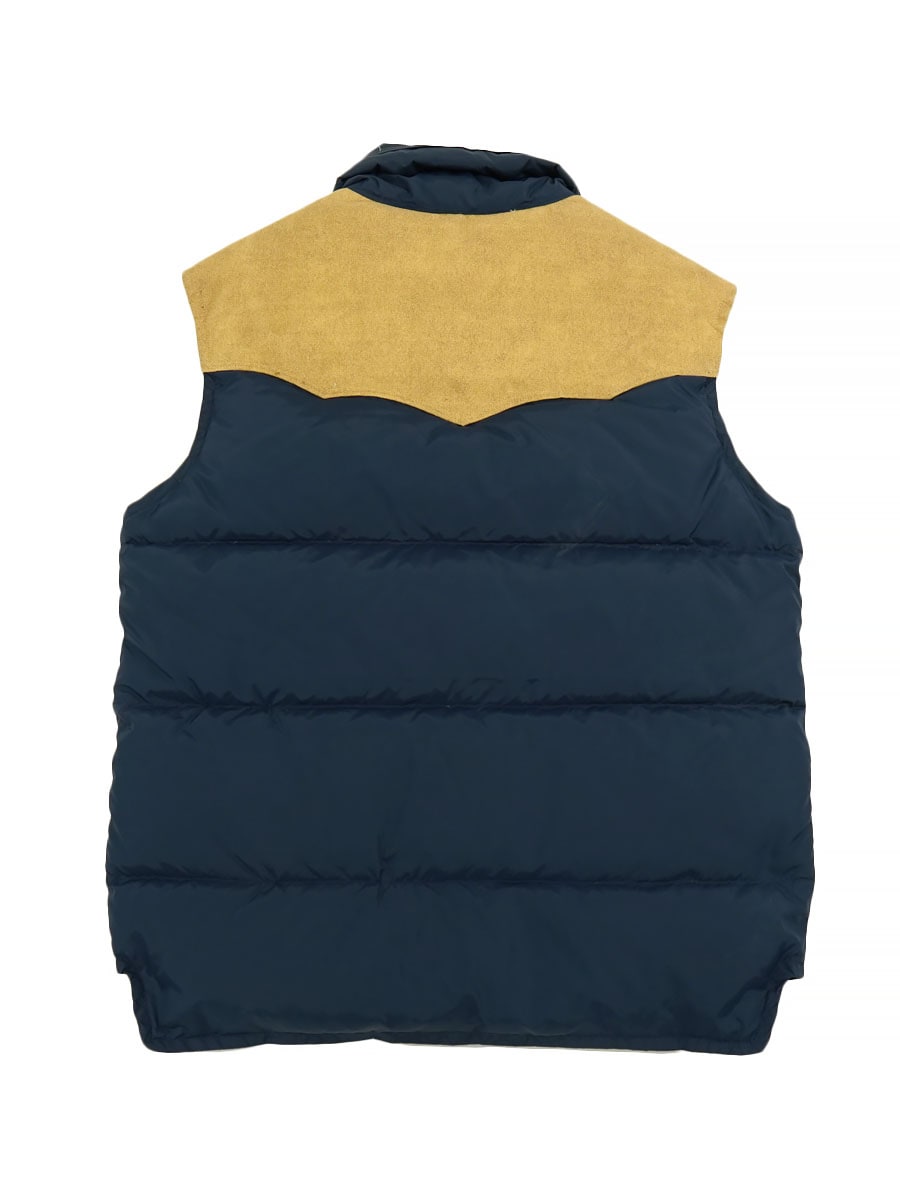 70's Frostline 切り替え ダウンベスト ネイビー 表記(M) | NEW ITEM