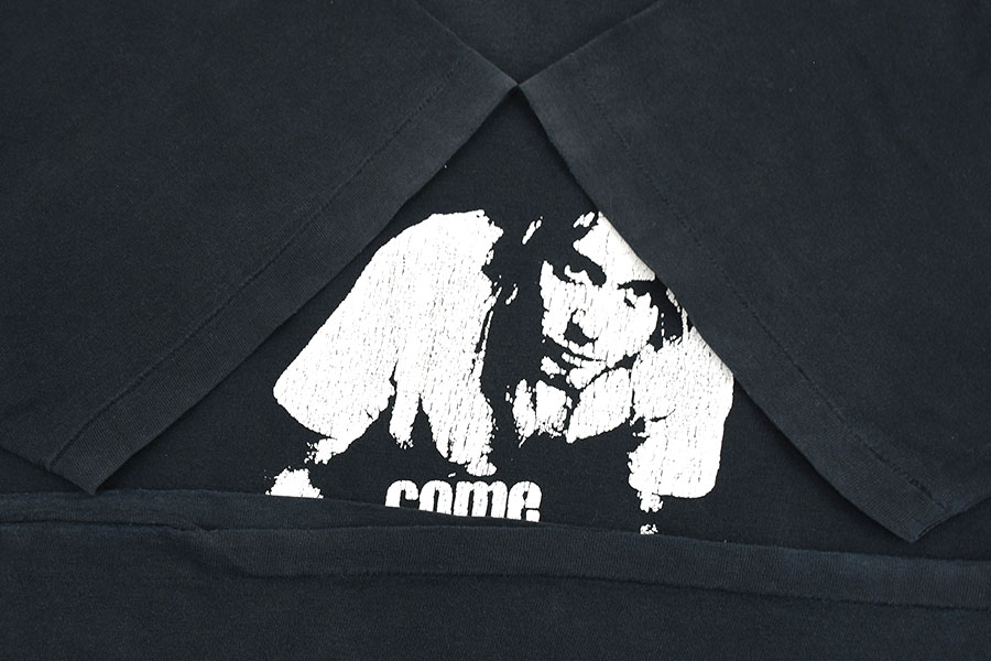 90's～ Hanes NIRVANA ''come as you are'' プリントTシャツ ブラック