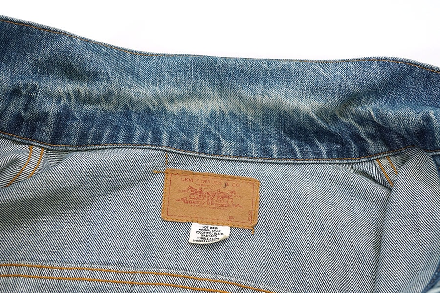 70's Levi's 70505 スモールe デニムジャケット 良雰囲気 実寸(44位