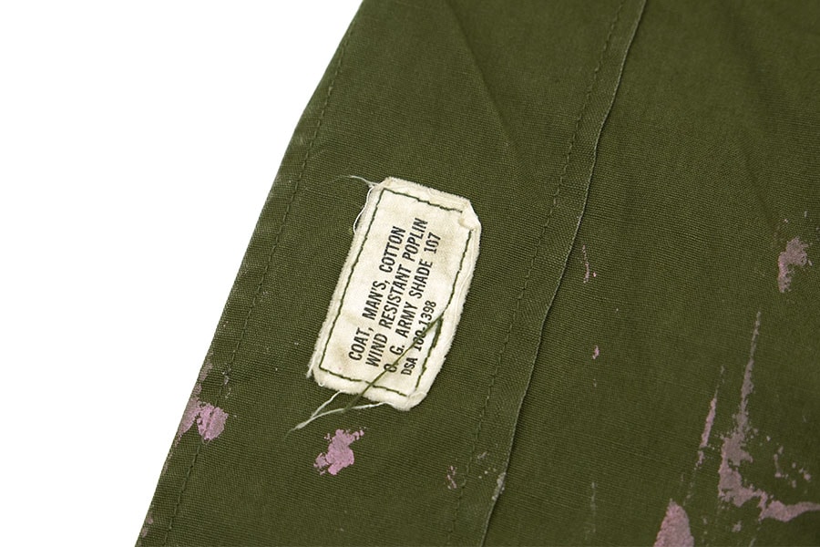 60'S U.S.ARMY U.S.ARMY FATIGUE JACKET 2ND (SIZE.MEDIUM-LONG)