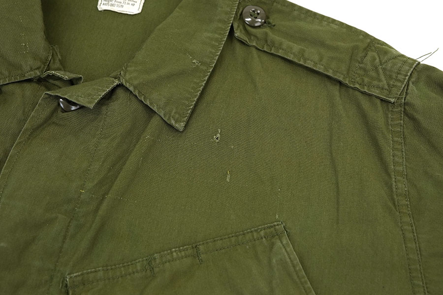 60'S U.S.ARMY U.S.ARMY FATIGUE JACKET 2ND (SIZE.MEDIUM-LONG)