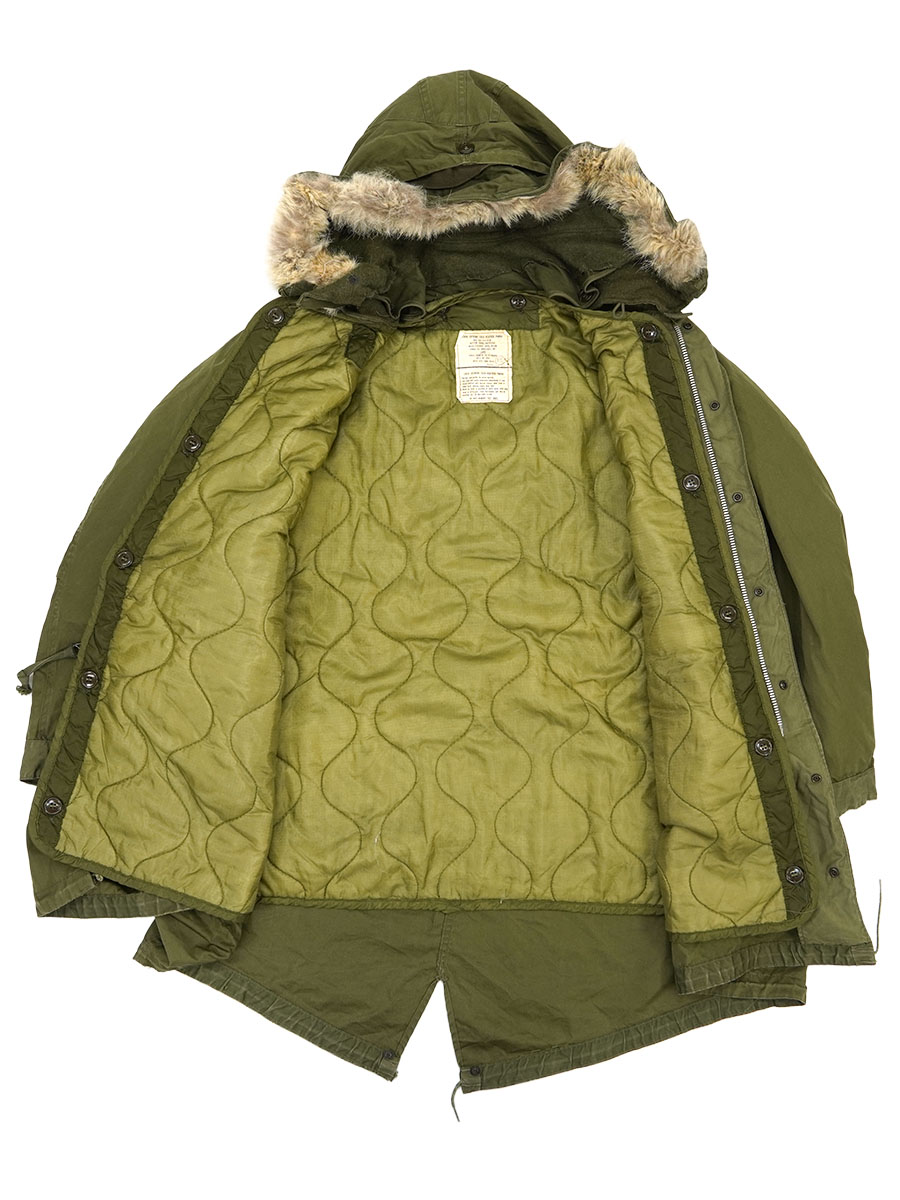 53 U.S.ARMY M-51 フィッシュテールパーカ コヨーテファーフード付き