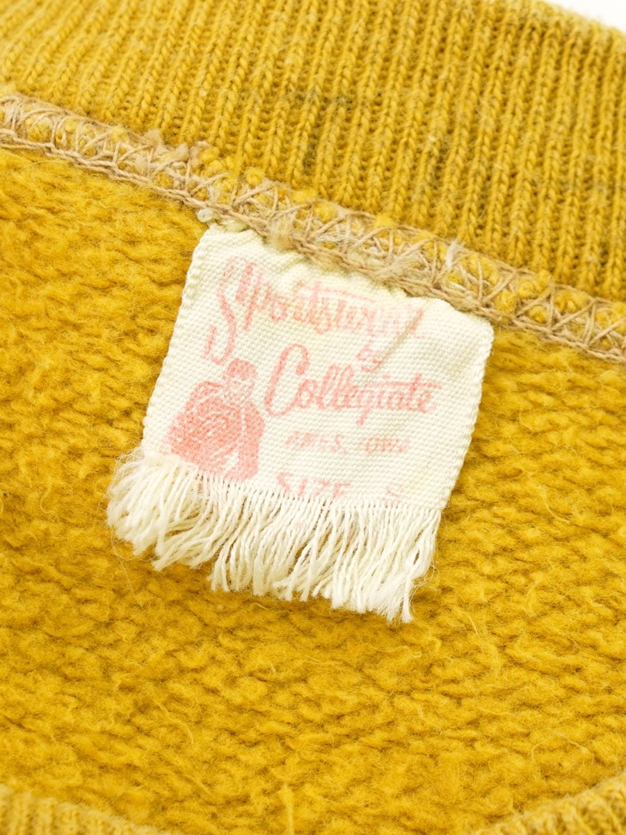 60's Sportswear by Collegiate ''University Houston'' 3段プリント
