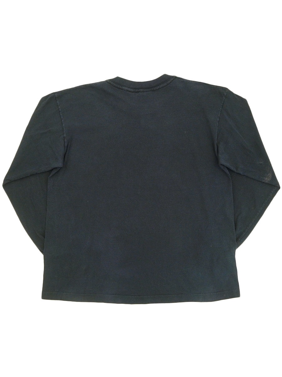 90'S ANVIL ''COCO THE SPIRIT OF CHANEL'' LONG SLEEVE T SHIRT BLACK