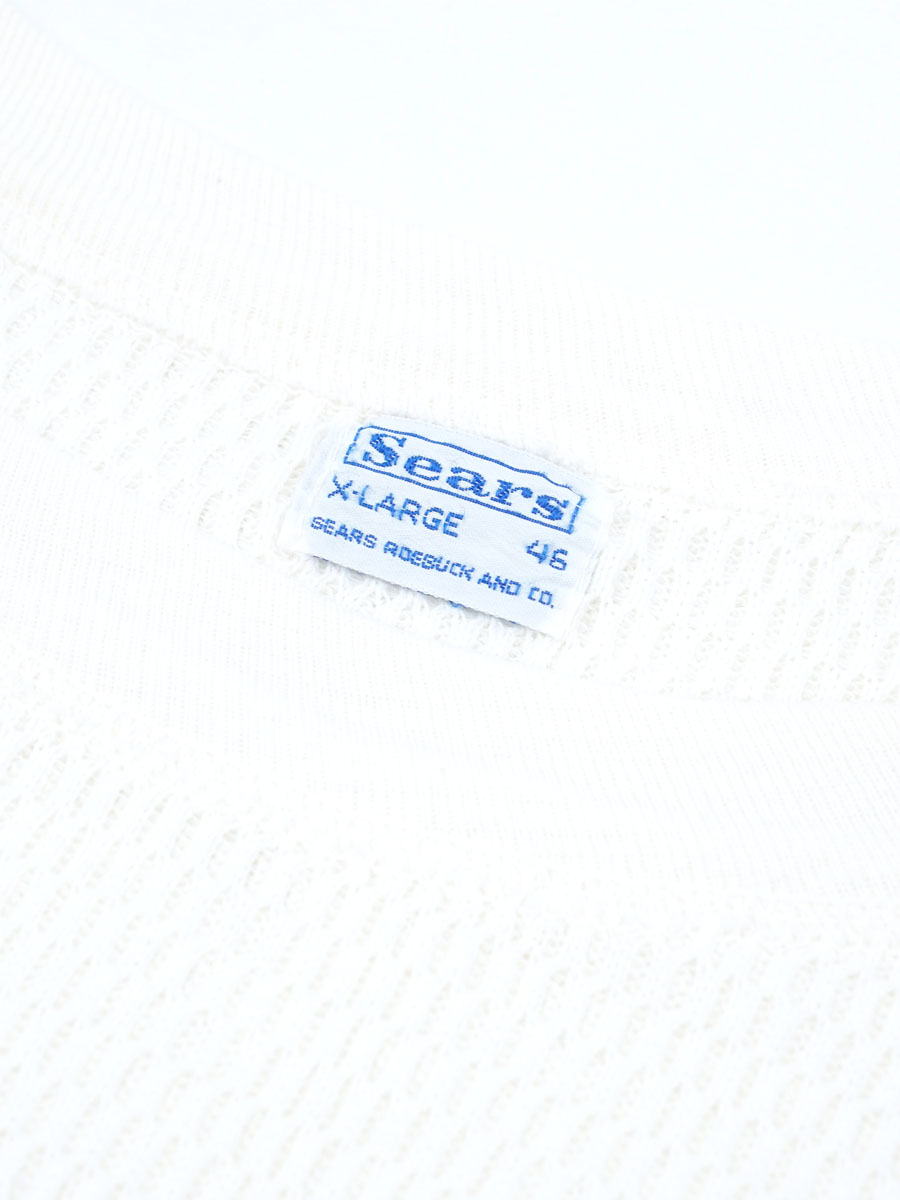 60's SEARS ロングスリーブサーマル 表記(XL)