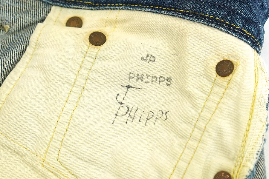 40'S LEVI'S 501XX ONE SIDE TAB (APPROX.W36.5 L31.5)