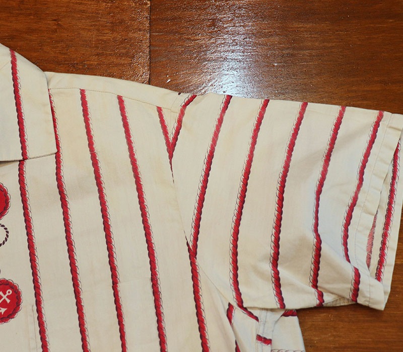 1950s S/S COTTON SH , Size M