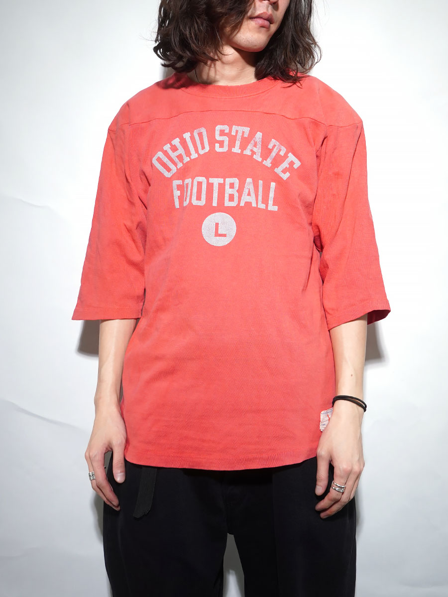 70'S CHAMPION ''OHIO STATE FOOTBALL'' FOOTBALL T SHIRT (SIZE