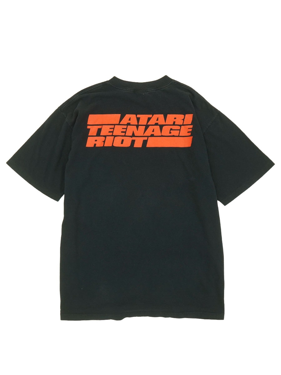 90's All Sport ATARI TEENAGE RIOT Tシャツ ブラック 表記(XL) USA製