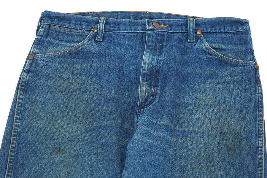 90s USA製 Wrangler 13MWZ リジッドデニム w33 90's Wrangler 13MWZ デニムパンツ 
