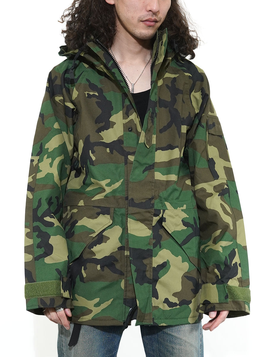 GORE-TEX カモフラージュジャケット 95's ECWCS GORE-TEXパーカ カモ 表記(SMALL-REGULAR) | すべての商品