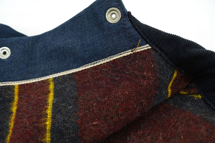 60's CARTER'S 襟コーズ 裏ブランケットライナー デニムカバーオール