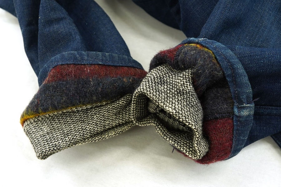 60's CARTER'S 襟コーズ 裏ブランケットライナー デニムカバーオール 表記(34) DEAD