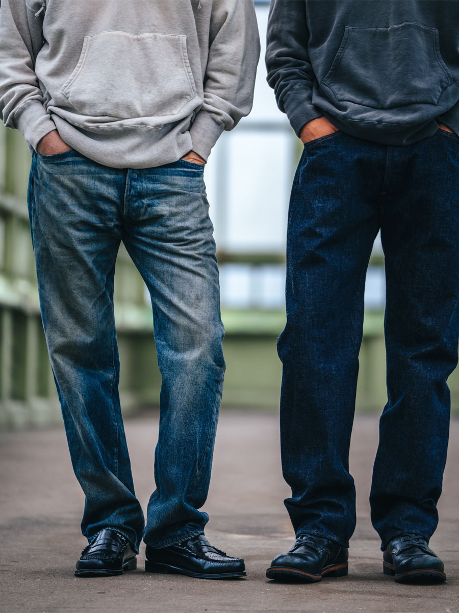 SAINT Mxxxxxx X BerBerJin BB_DENIM PNT/5PKTS DAMAGE