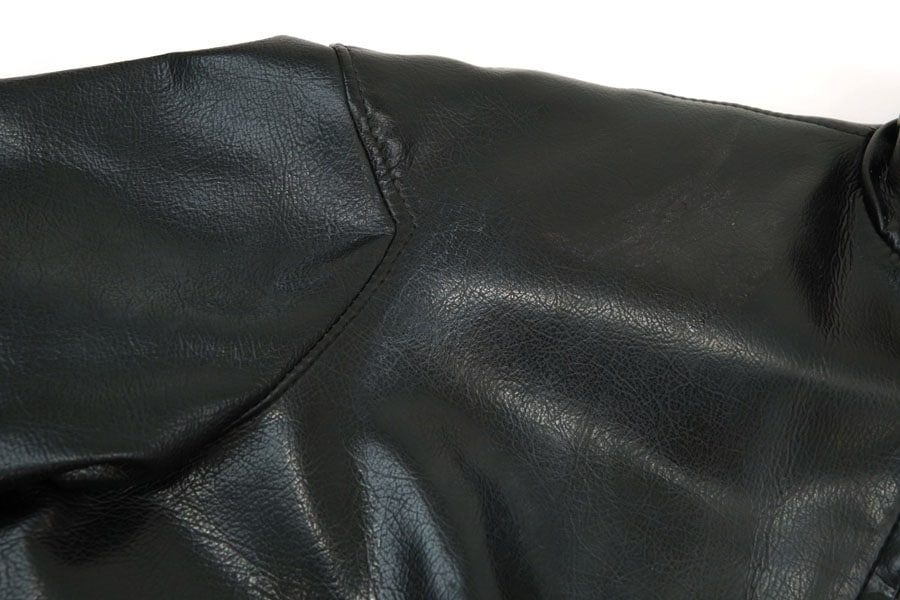 50'S SEARS FIELDMASTER VINYL LEATHER JACKET BLACK (SIZE.38) | NEW