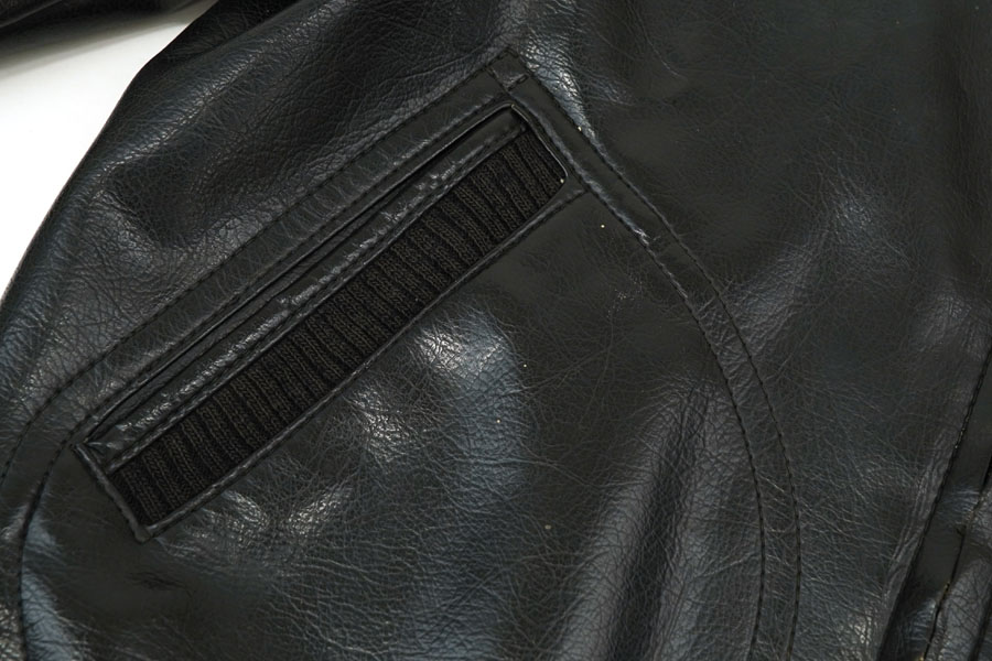 50'S SEARS FIELDMASTER VINYL LEATHER JACKET BLACK (SIZE.38) | NEW