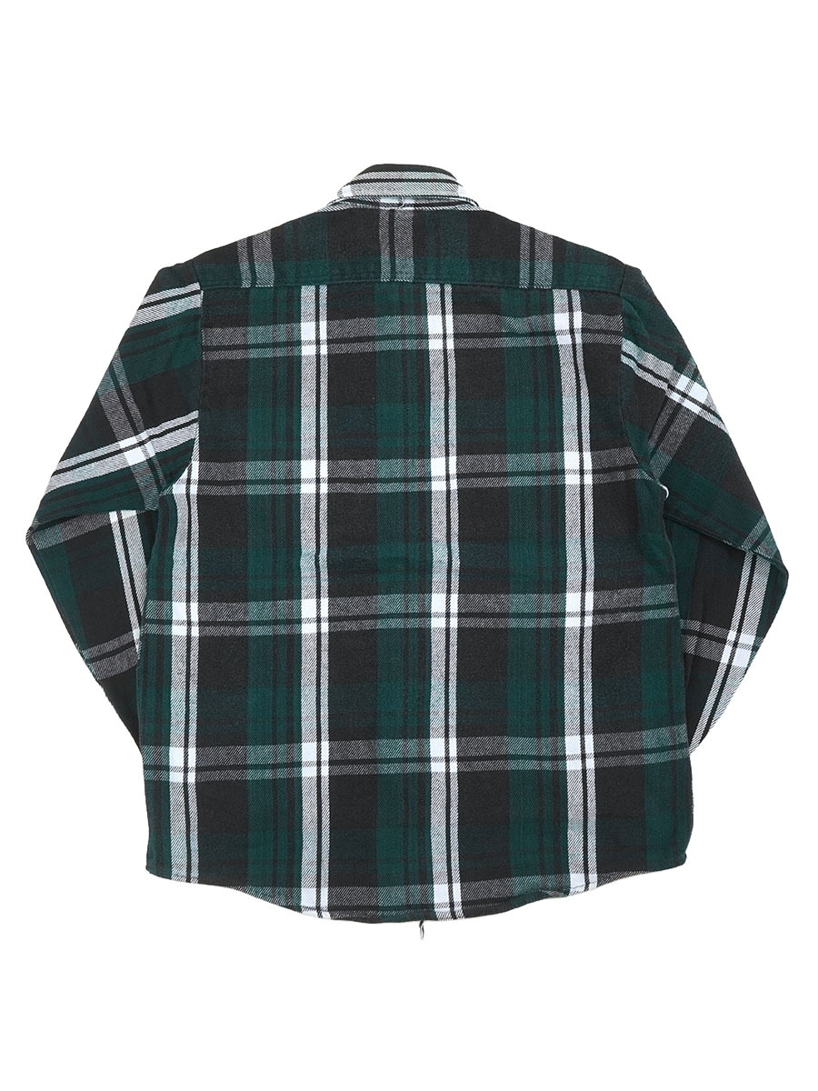 90'S FIVE BROTHER PLAID FLANNEL SHIRT (SIZE.MEDIUM) | NEW ITEM