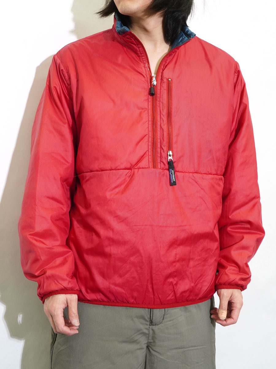 99 パタゴニア パフボールプルオーバー バーントチリ 表記(M) USA製