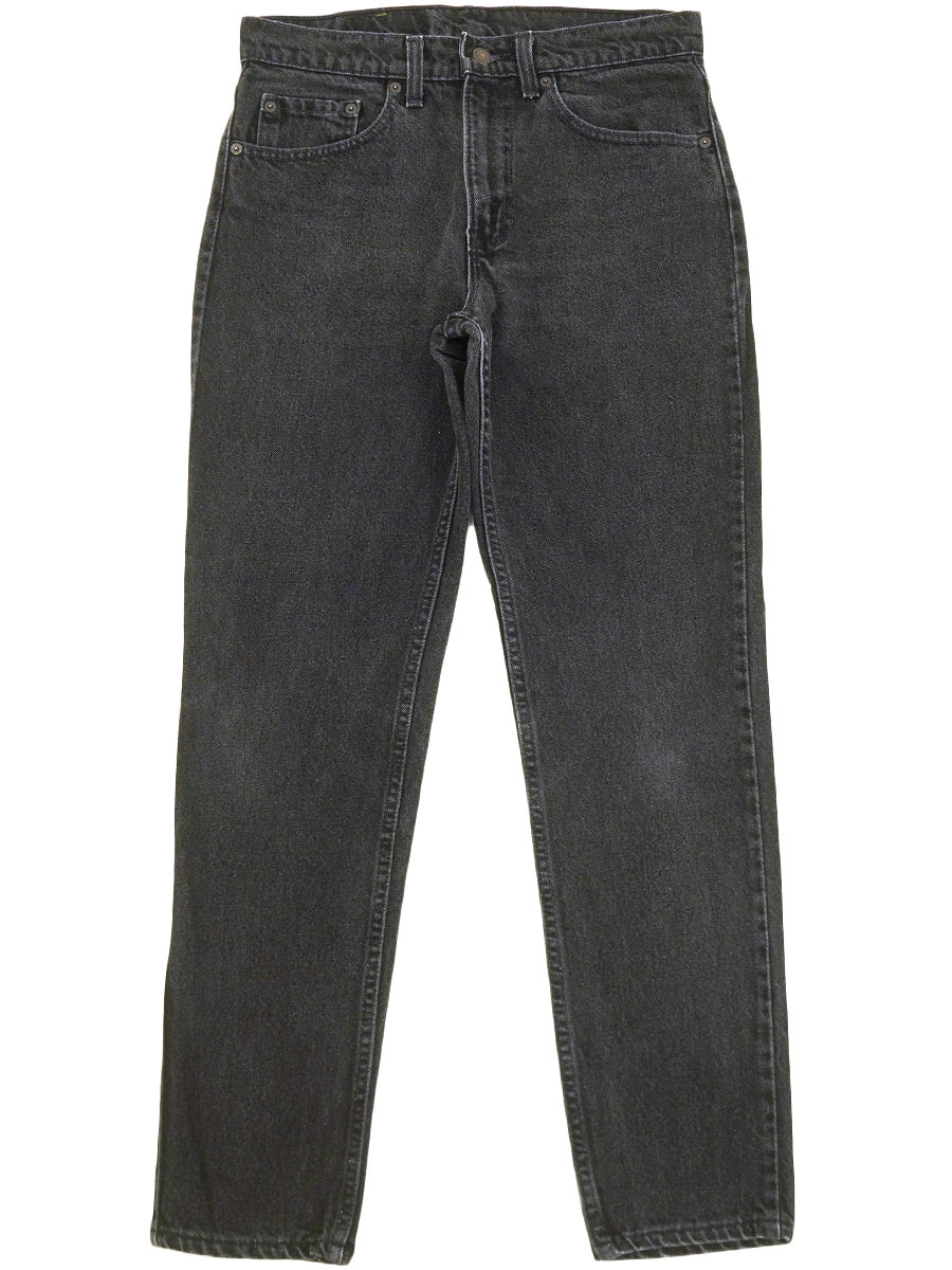 90'S LEVI'S 512 BLACK JEANS (SIZE.W31 L30) MADE IN USA | NEW ITEM