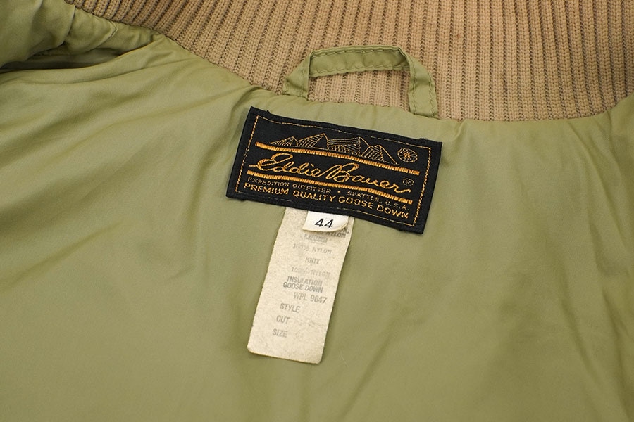 70's 黒タグ エディバウアー スカイライナー ベージュ 表記(44