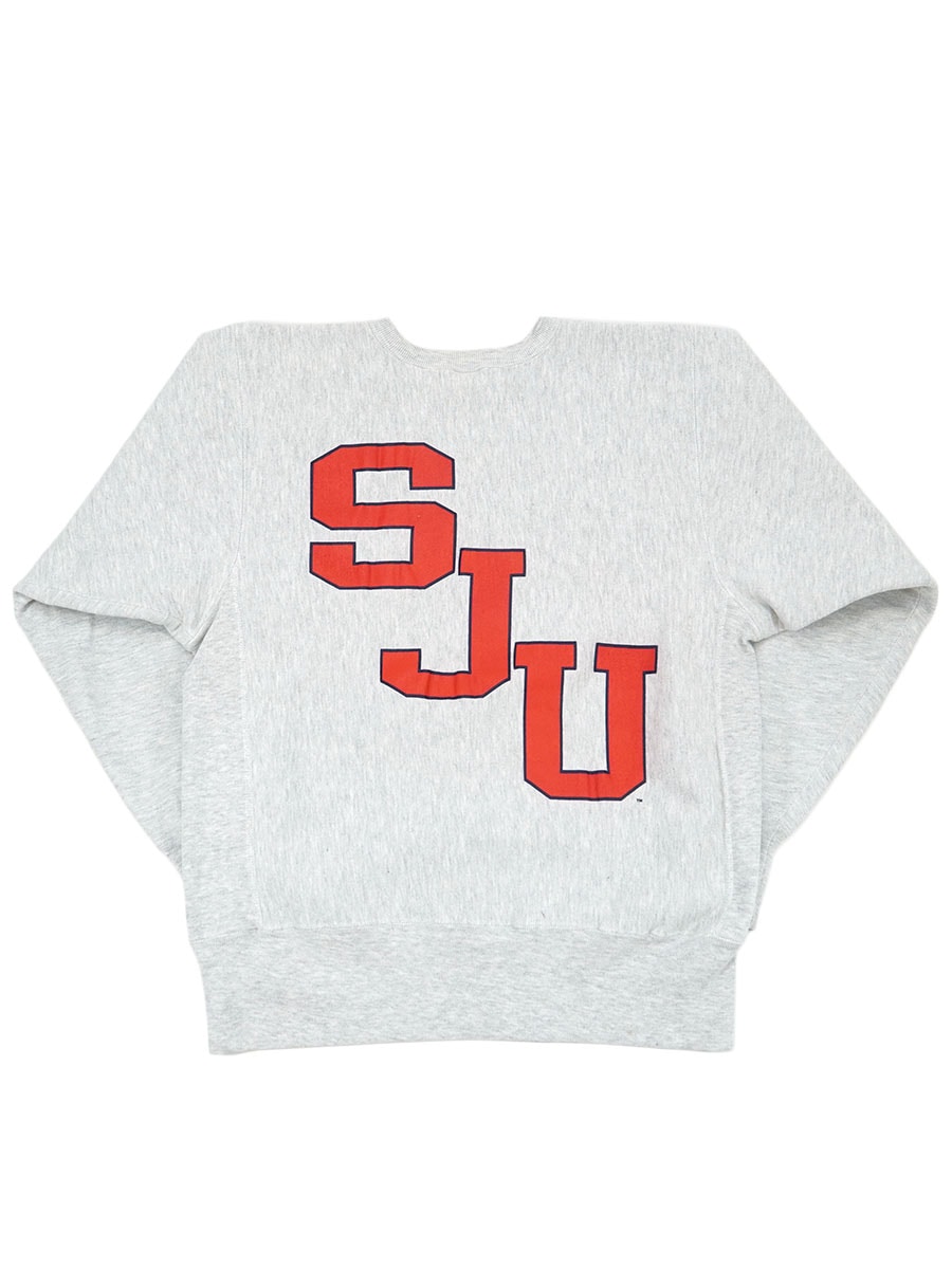 90's 刺繍タグ チャンピオンRW ''ST.JOHN'S BASKETBALL'' 両面