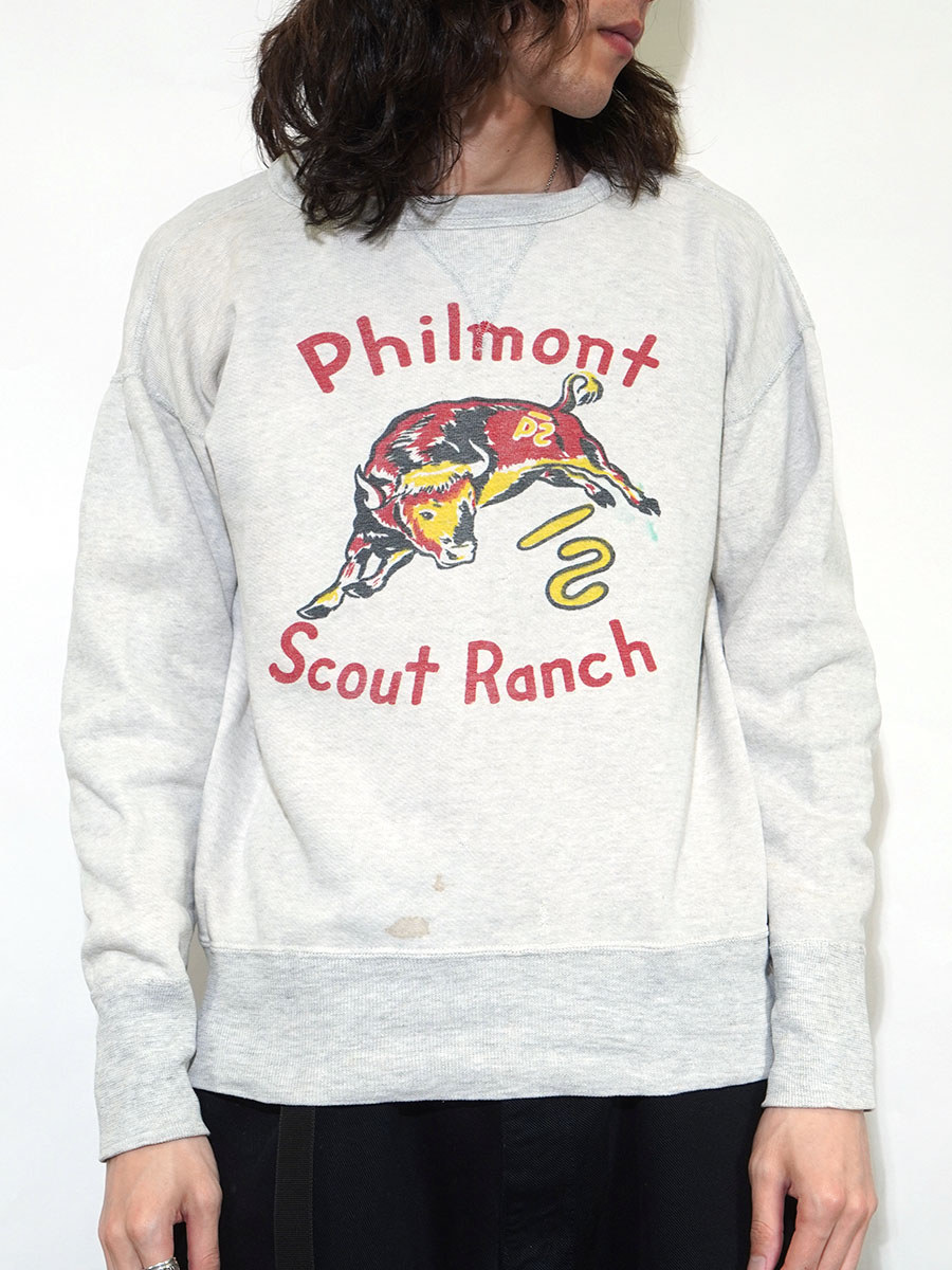 50's 前V ''Philmont Scout Ranch'' 3段染み込みプリント セット