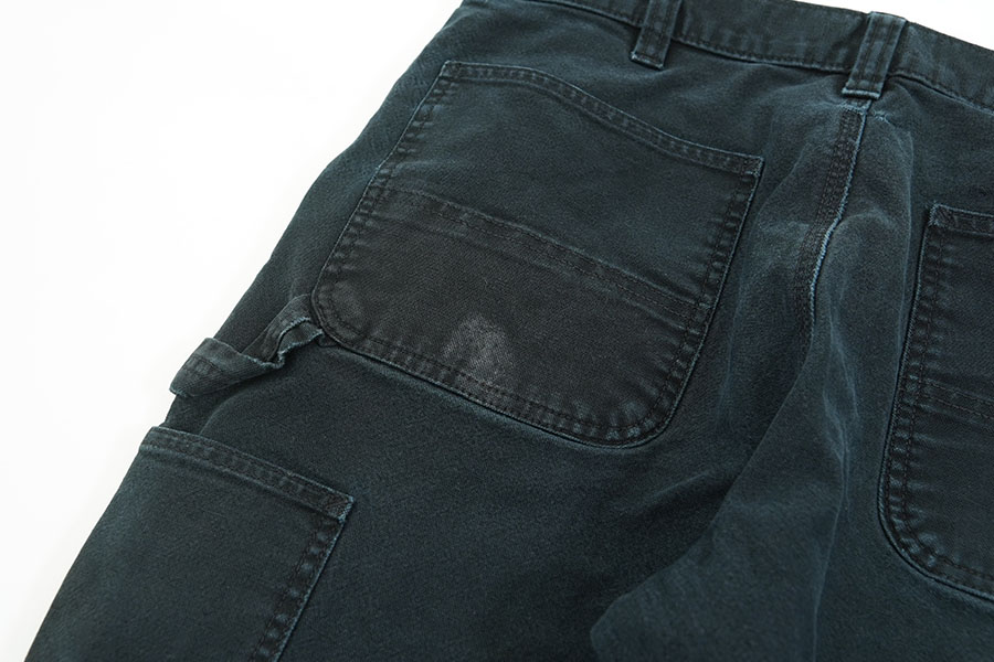 CARHARTT DOUBLE KNEE DUCK PAINTER PANTS BLACK (SIZE.W36 L32