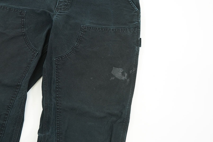 CARHARTT DOUBLE KNEE DUCK PAINTER PANTS BLACK (SIZE.W36 L32