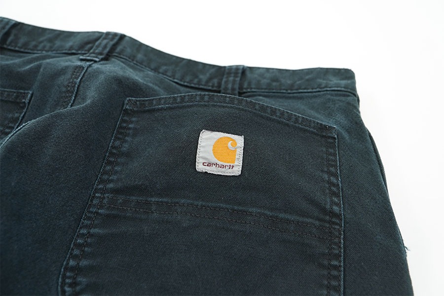 CARHARTT DOUBLE KNEE DUCK PAINTER PANTS BLACK (SIZE.W36 L32