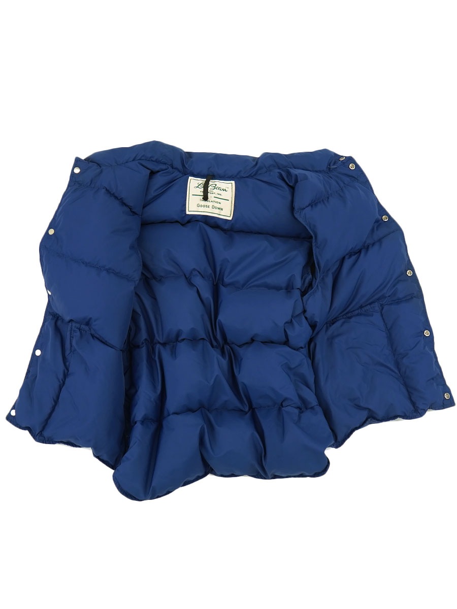 70s L.L.Beanダウンベスト筆記体タグ 70s L.L.Bean 筆記体タグ インナー ダウンベスト M - Sixpacjoe Web Shop