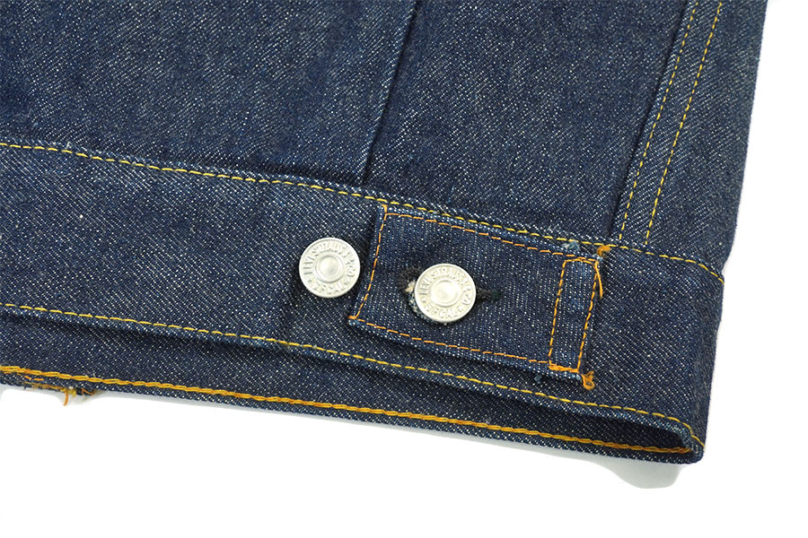 50's Levi's 507XX デニムジャケット 濃紺 表記(32) ノンウォッシュ