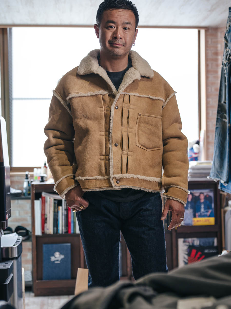 SAINT Mxxxxxx X BerBerJin BB_MOUTON JACKET/MOUTON BEIGE | SOLD OUT