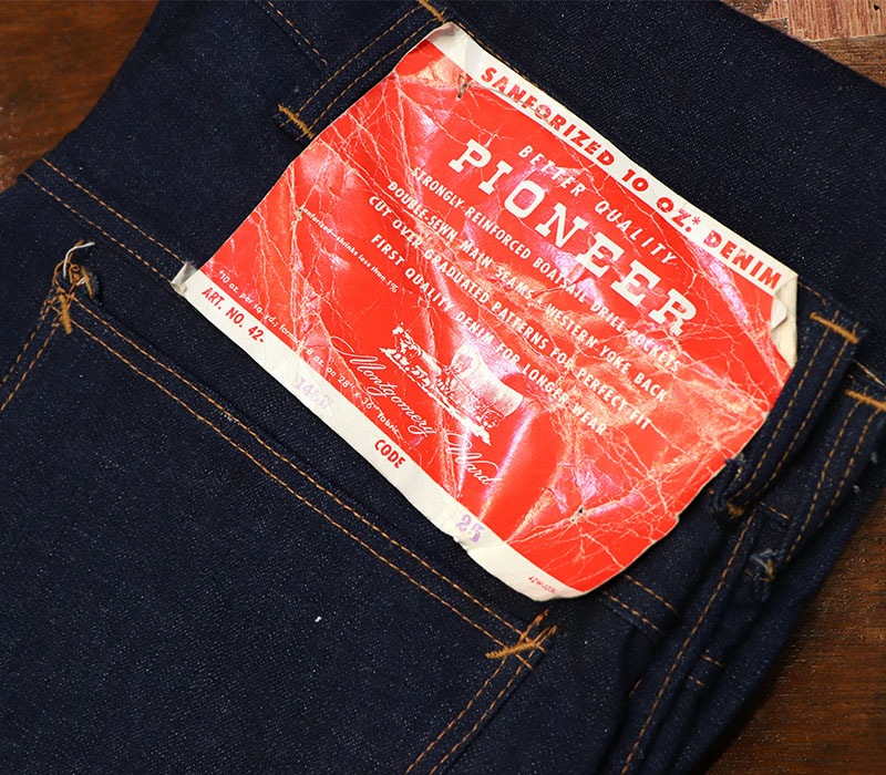 1940s DEAD STOCK , PIONEER , Size W33 L34
