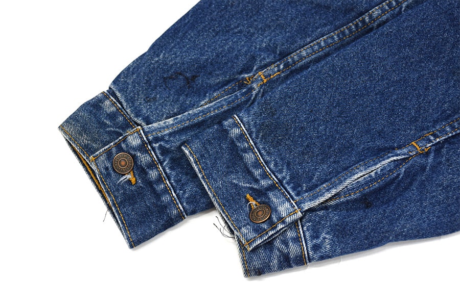 90's Levi's 70506-0216 裏フランネル デニムジャケット 表記(40) USA