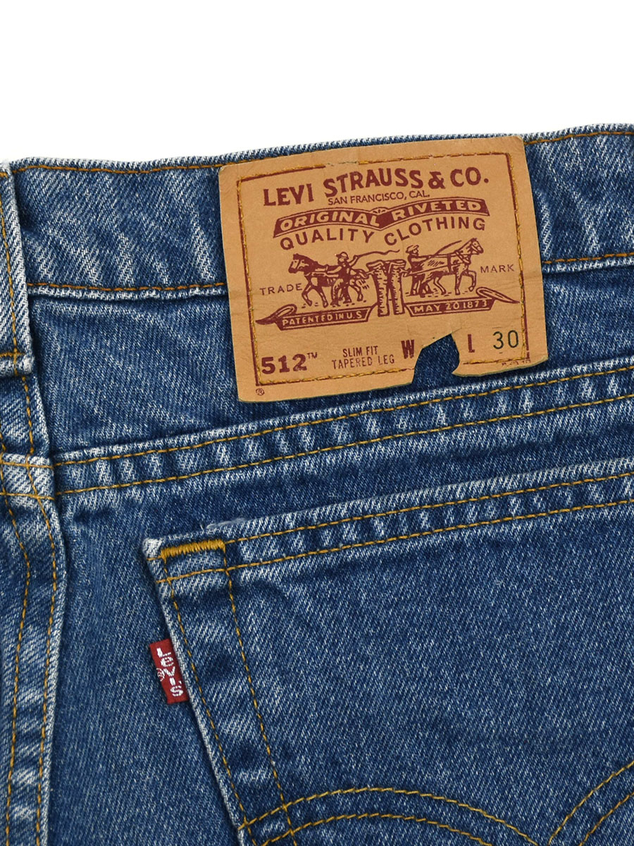 USA古着 90s USA製 Levis 512 デニムパンツ 10 オールド be0841e256df89453a8446ac58673d
