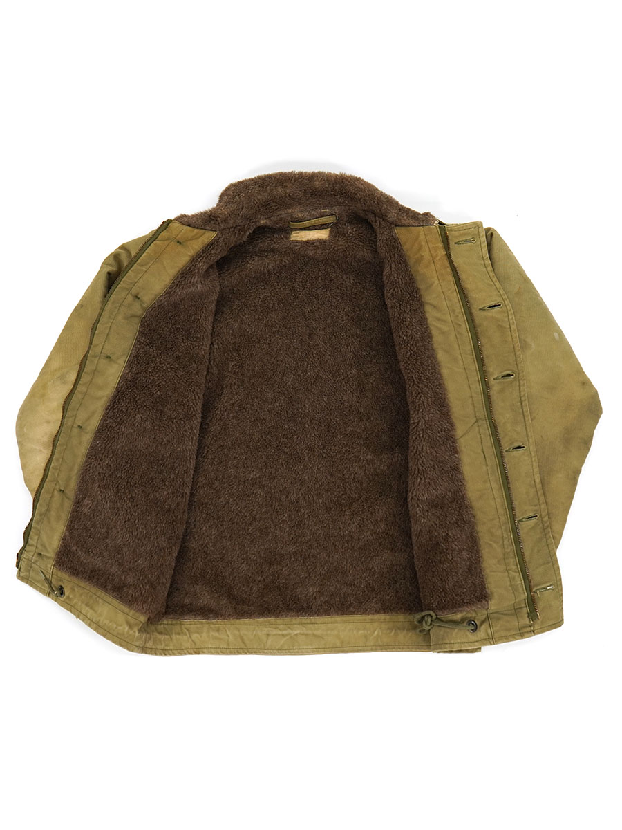 50's N-1デッキジャケット　ステンシル　36 N-1 DECK JACKET (KHAKI) / STENCIL